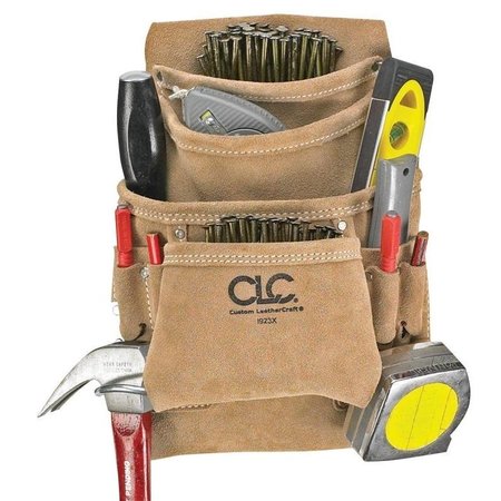 CLC WORK GEAR Tool Bag, Tan, Leather I923X